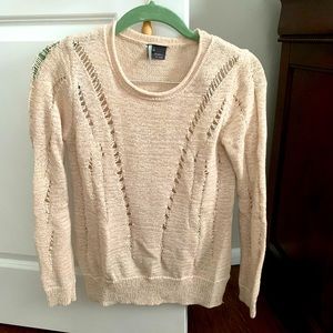 Sparkle & Fade Ivory Sweater - Mint Condition